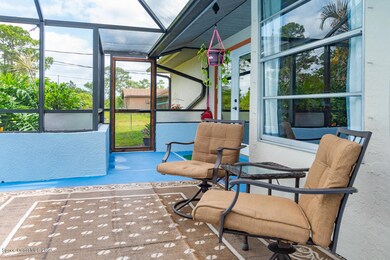 Pool patio area.