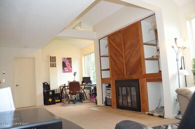 Fireplace side