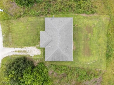 View from above of property