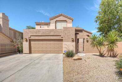 Front view & long driveway