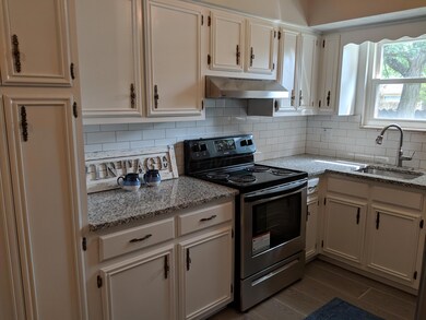 New counters and appliances