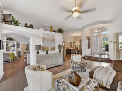 Living Room w/view of Rooms