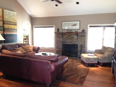 Living room from entry
