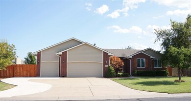 This home offers an oversized, 3 car garage with a
