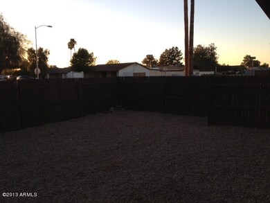 West side backyard