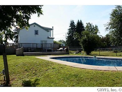 Backyard Fenced in side yard