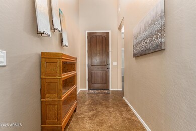 Entryway w/ high ceilings