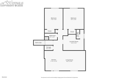 View of floor plan / room layout