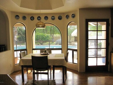 Breakfast Nook w/ door to backyard