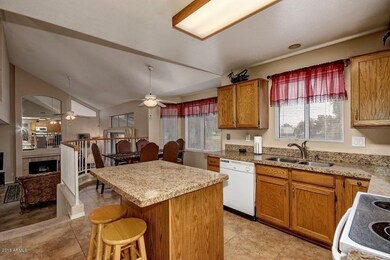Granite Kitchen Island
