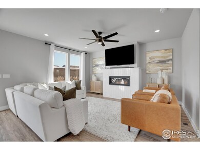 Living Room with gas fireplace