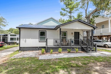 View of front of home with covered porch