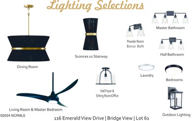 Ligthing Selection for 61 BV