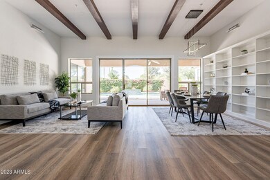 Living and dining room