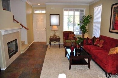 Formal Living Room with Fireplace, Crown Molding, 