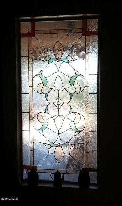 Stained glass window