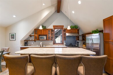 Kitchen with stainless steel appliances, under cab