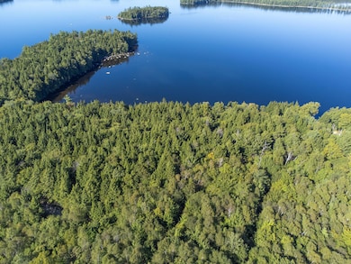 Millinocket Lake Aerial Lot View
