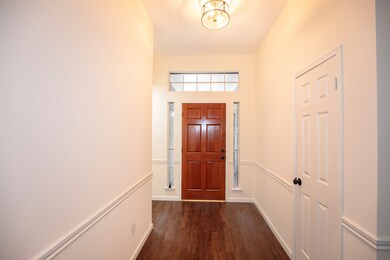 As you walk into the home you are greeted with gor