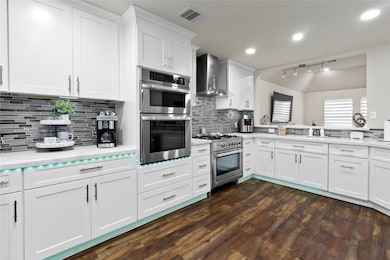 Stunning, modern kitchen with sleek finishes and t