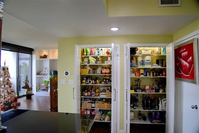 In the kitchen pantry, the ELFA storage system pro
