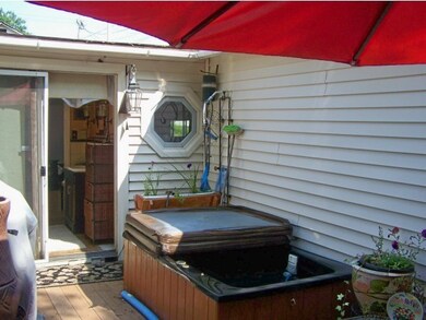Large deck north side