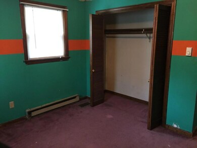 Bedroom with large closet