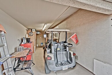 GOLF CART AND ADDITIONAL STORAGE AREA