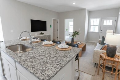 This image is of a previous built model home, not