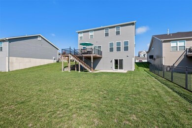 Gorgeous composite deck and large patio. Just look