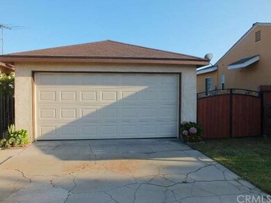Newer Garage Door with possible RV parking.