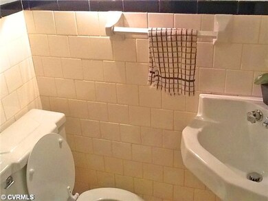 Bathroom - Powder Room/Half Bath in downstairs hal