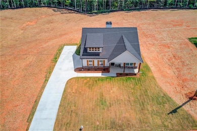 Aerial view of property and surrounding area
