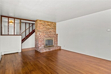 Your log fireplace will be perfect for a cozy wint