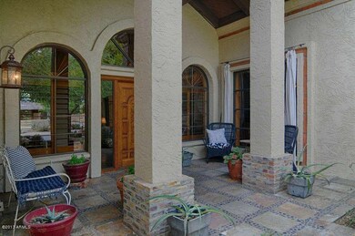 front entryway detail