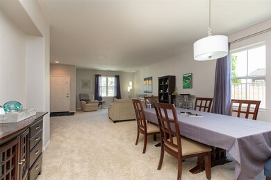 Seating for 8 to 10 in this ample dining room.  Bring your treasured table for those special gatherings.