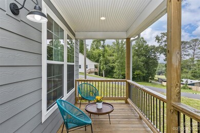 Inviting front porch