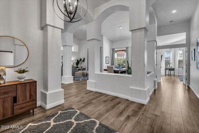 Wide open foyer