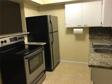 New granite and stainless appliances.