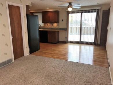 Living/Dining Room open to kitchen
