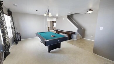 Large dining area with an open foyer