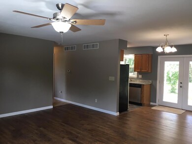 Living room to kitchen