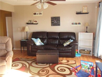 Family Room. On 1st Flr off Kitchen with Sliding D