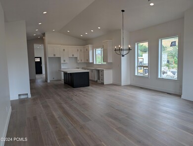 kitchen and dining areas