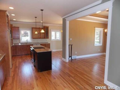 1st Floor Plan Open floor plan from great room to 