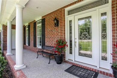 Large covered front porch