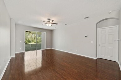 Large family room, overlooking the screened in pat