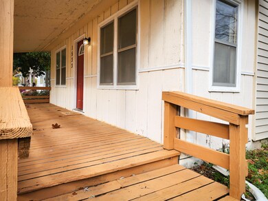 Covered front porch