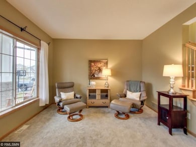 Front living room could be used a formal dining ro