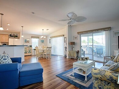 Living Room/Dining Room Opens to Screened Porch an